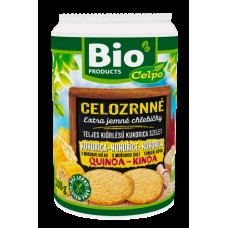 Bio kukuričné chlebíčky s qiunoou - slané 100g