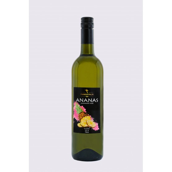 ANANAS - ananásové víno 2018, 0,75l