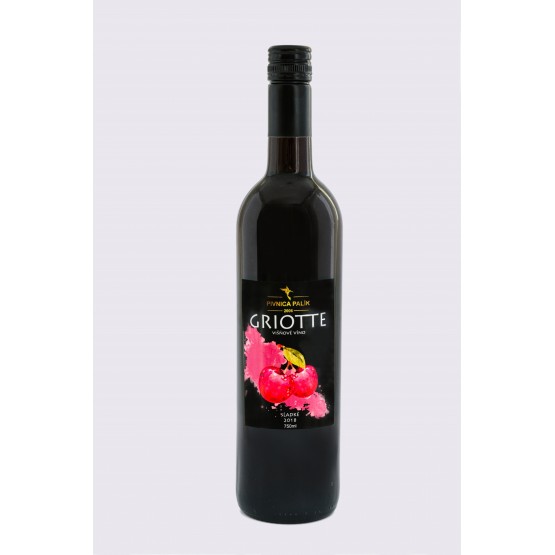 GRIOTTE - višňové víno 2018, 0,75l